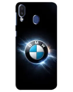 Чохол для Samsung Galaxy M20 (M205) з картинкою «BMW — неонове сяйво» Чохол для Samsung Galaxy M20 (M205) з картинкою «BMW — неонове сяйво»