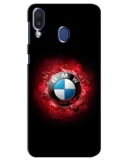 Чехол для Samsung Galaxy M20 (M205) с картинкой «Логотип BMW — вспышка»