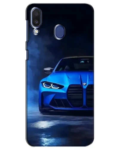 Чехол для Samsung Galaxy M20 (M205) с картинкой «Голубая BMW M4» Чехол для Samsung Galaxy M20 (M205) с картинкой «Голубая BMW M4»