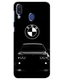 Чехол для Samsung Galaxy M20 (M205) с картинкой «BMW — взгляд из темноты»