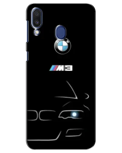 Чехол для Samsung Galaxy M20 (M205) с картинкой «Минималистичный принт BMW M3» Чехол для Samsung Galaxy M20 (M205) с картинкой «Минималистичный принт BMW M3»