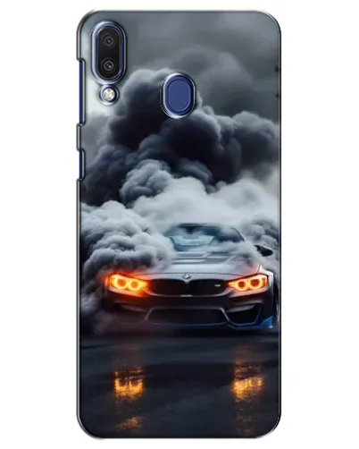 Чехол для Samsung Galaxy M20 (M205) с картинкой «BMW в дыму» Чехол для Samsung Galaxy M20 (M205) с картинкой «BMW в дыму»