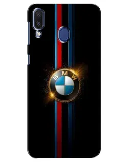 Чехол для Samsung Galaxy M20 (M205) с картинкой «BMW M-Power неон»