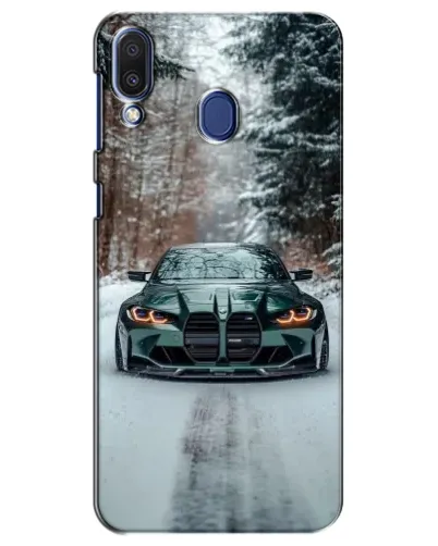 Чехол для Samsung Galaxy M20 (M205) с картинкой «BMW в зимнем лесу» Чехол для Samsung Galaxy M20 (M205) с картинкой «BMW в зимнем лесу»