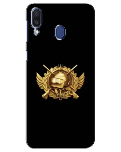 Чехол для Samsung Galaxy M20 (M205) с картинкой «PUBG — оранжевый градиент»