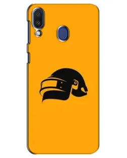 Чехол для Samsung Galaxy M20 (M205) с картинкой «PUBG — золотой шлем»