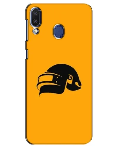 Чехол для Samsung Galaxy M20 (M205) с картинкой «PUBG — золотой шлем»