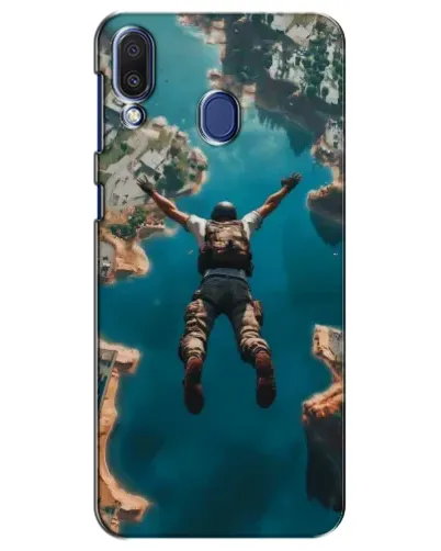 Чехол для Samsung Galaxy M20 (M205) с картинкой «PUBG — свободное падение»