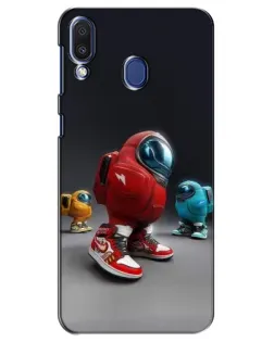 Чехол для Samsung Galaxy M20 (M205) с картинкой «Among Us — 3D стиль»