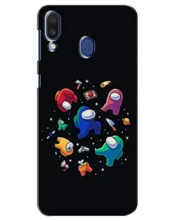 Чехол для Samsung Galaxy M20 (M205) с картинкой «Among Us космос»