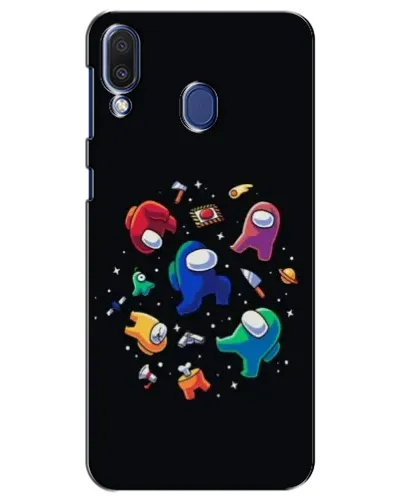 Чехол для Samsung Galaxy M20 (M205) с картинкой «Among Us космос» Чехол для Samsung Galaxy M20 (M205) с картинкой «Among Us космос»