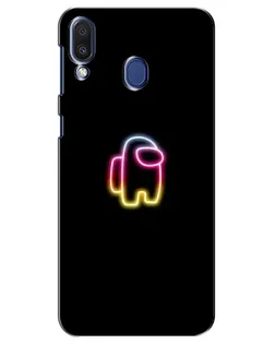 Чехол для Samsung Galaxy M20 (M205) с картинкой «Among Us градиент»