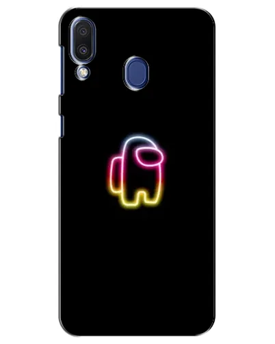 Чехол для Samsung Galaxy M20 (M205) с картинкой «Among Us градиент» Чехол для Samsung Galaxy M20 (M205) с картинкой «Among Us градиент»