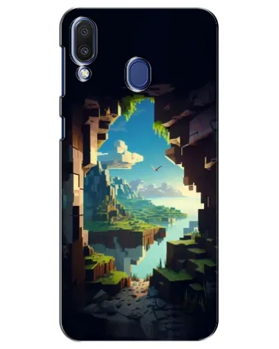 Чехол для Samsung Galaxy M20 (M205) с картинкой «Вид из пещеры»