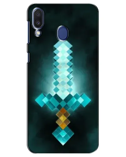 Чехол для Samsung Galaxy M20 (M205) с картинкой «Алмазный меч неон»