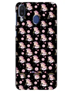 Чехол для Samsung Galaxy M20 (M205) с картинкой «Magic Unicorn паттерн»
