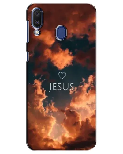 Чехол для Samsung Galaxy M20 (M205) с картинкой «Сияние Имени Jesus»