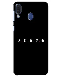 Чехол для Samsung Galaxy M20 (M205) с картинкой «Точки веры J.E.S.U.S.»