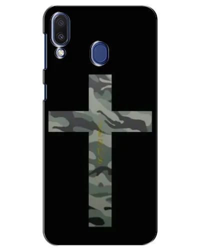 Чехол для Samsung Galaxy M20 (M205) с картинкой «Милитари Крест»