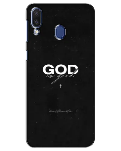 Чехол для Samsung Galaxy M20 (M205) с картинкой «GOD — Бог над всем»