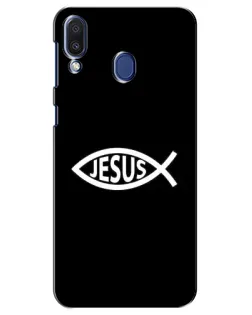Чехол для Samsung Galaxy M20 (M205) с картинкой «Классический Jesus»
