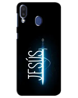 Чехол для Samsung Galaxy M20 (M205) с картинкой «Меч Духа Jesus»