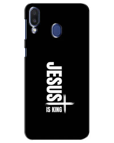 Чехол для Samsung Galaxy M20 (M205) с картинкой «Вертикаль веры Jesus»