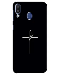 Чохол для Samsung Galaxy M20 (M205) з картинкою «Тонкий хрест» Чохол для Samsung Galaxy M20 (M205) з картинкою «Тонкий хрест»