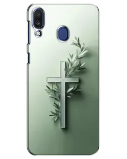 Чохол для Samsung Galaxy M20 (M205) з картинкою «Оливкова гілка» Чохол для Samsung Galaxy M20 (M205) з картинкою «Оливкова гілка»