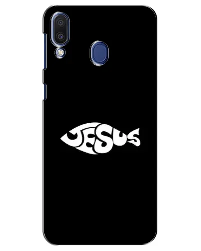 Чехол для Samsung Galaxy M20 (M205) с картинкой «Рыба Jesus» Чехол для Samsung Galaxy M20 (M205) с картинкой «Рыба Jesus»