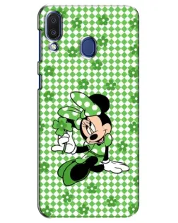 Чехол для Samsung Galaxy M20 (M205) с картинкой «Mickey в клетку»