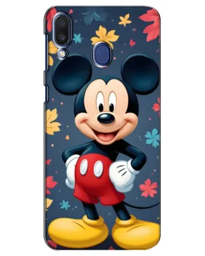 Чехол для Samsung Galaxy M20 (M205) с картинкой «Осенний Mickey Mouse»