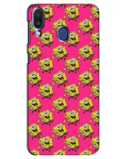 Чехол для Samsung Galaxy M20 (M205) с картинкой «Розовый паттерн»