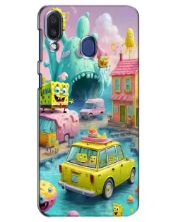 Чехол для Samsung Galaxy M20 (M205) с картинкой «Монстр-трак приключения»