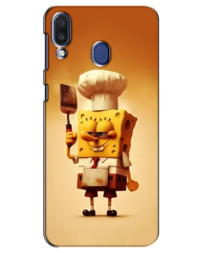 Чехол для Samsung Galaxy M20 (M205) с картинкой «Губка Боб повар» Чехол для Samsung Galaxy M20 (M205) с картинкой «Губка Боб повар»