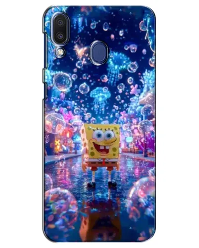 Чехол для Samsung Galaxy M20 (M205) с картинкой «Неоновый океан» Чехол для Samsung Galaxy M20 (M205) с картинкой «Неоновый океан»
