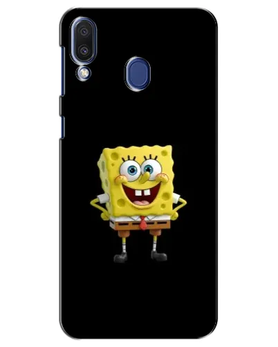 Чехол для Samsung Galaxy M20 (M205) с картинкой «Классический Губка Боб» Чехол для Samsung Galaxy M20 (M205) с картинкой «Классический Губка Боб»