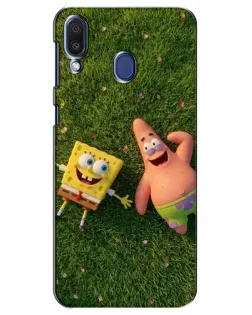 Чохол для Samsung Galaxy M20 (M205) з картинкою «Друзі на галявині»