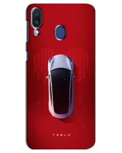 Чохол для Samsung Galaxy M20 (M205) з картинкою «Tesla Top View» Чохол для Samsung Galaxy M20 (M205) з картинкою «Tesla Top View»