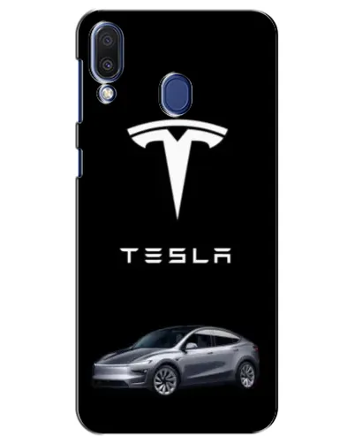 Чехол для Samsung Galaxy M20 (M205) с картинкой «Tesla Model Y» Чехол для Samsung Galaxy M20 (M205) с картинкой «Tesla Model Y»