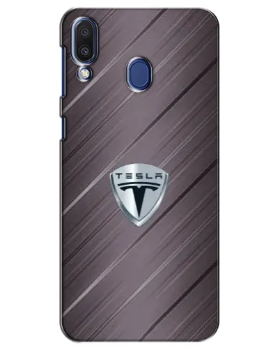 Чехол для Samsung Galaxy M20 (M205) с картинкой «Металлическая текстура Tesla» Чехол для Samsung Galaxy M20 (M205) с картинкой «Металлическая текстура Tesla»