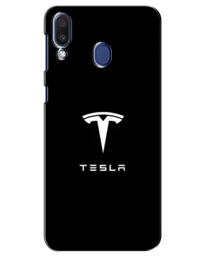 Чехол для Samsung Galaxy M20 (M205) с картинкой «Tesla White Logo» Чехол для Samsung Galaxy M20 (M205) с картинкой «Tesla White Logo»