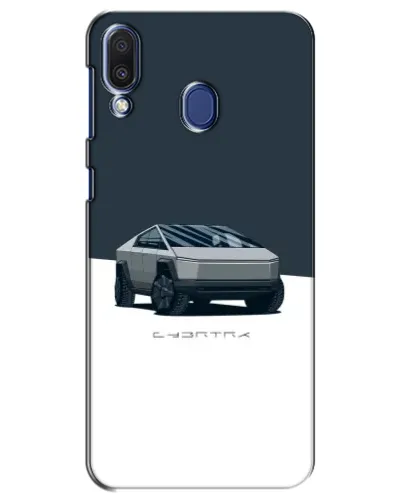 Чехол для Samsung Galaxy M20 (M205) с картинкой «Серебристый Cybertruck Tesla» Чехол для Samsung Galaxy M20 (M205) с картинкой «Серебристый Cybertruck Tesla»