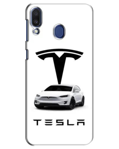 Чехол для Samsung Galaxy M20 (M205) с картинкой «Tesla White Style» Чехол для Samsung Galaxy M20 (M205) с картинкой «Tesla White Style»