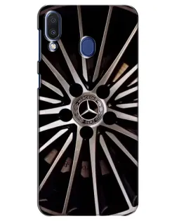 Чехол для Samsung Galaxy M20 (M205) с картинкой «Диск Mercedes»