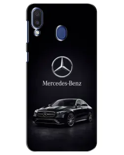 Чехол для Samsung Galaxy M20 (M205) с картинкой «Mercedes — решетка радиатора»