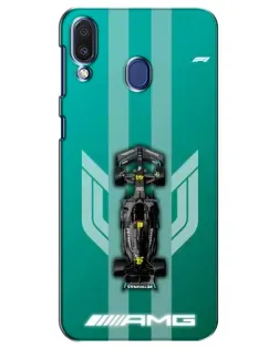 Чехол для Samsung Galaxy M20 (M205) с картинкой «Mercedes AMG Petronas»