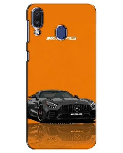 Чехол для Samsung Galaxy M20 (M205) с картинкой «Оранжевый Mercedes AMG» Чехол для Samsung Galaxy M20 (M205) с картинкой «Оранжевый Mercedes AMG»