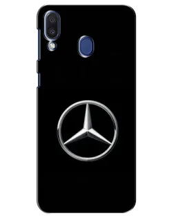 Чехол для Samsung Galaxy M20 (M205) с картинкой «Mercedes классический лого»