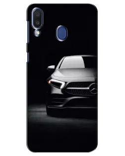 Чехол для Samsung Galaxy M20 (M205) с картинкой «Свет фар Mercedes»